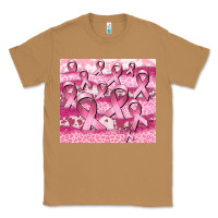 Toasted Coconut ribbon  breast cancer Classic Tee - CowGirlArtShop