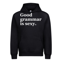 Black good grammar is sexy Urban Hoodie - linhVisuals
