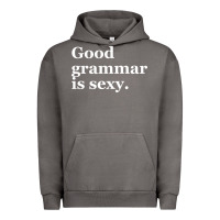 Pigment Tornado good grammar is sexy Urban Hoodie - linhVisuals