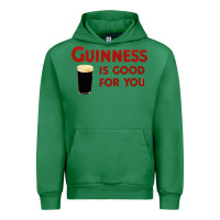 Emerald guiness is good for you (and me) hq fnny Urban Hoodie - linhVisuals