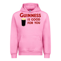 Fuchsia Pink guiness is good for you (and me) hq fnny Urban Hoodie - linhVisuals