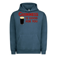 Pigment Midnight Navy guiness is good for you (and me) hq fnny Urban Hoodie - linhVisuals