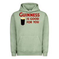 Pigment Oil Green guiness is good for you (and me) hq fnny Urban Hoodie - linhVisuals