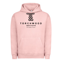 Pigment Salmon torchwood institute Urban Hoodie - linhVisuals