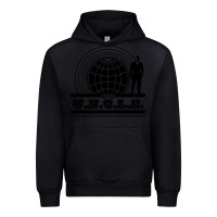 Black the man from u.n.c.l.e. Urban Hoodie - linhVisuals