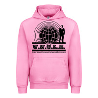 Fuchsia Pink the man from u.n.c.l.e. Urban Hoodie - linhVisuals