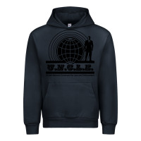 Navy the man from u.n.c.l.e. Urban Hoodie - linhVisuals