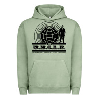 Pigment Oil Green the man from u.n.c.l.e. Urban Hoodie - linhVisuals