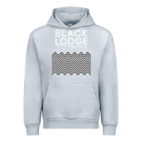 Heather Grey twin peaks inspired japanese black lodge Urban Hoodie - linhVisuals