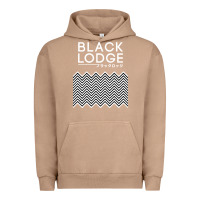 Pigment Burro twin peaks inspired japanese black lodge Urban Hoodie - linhVisuals