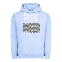 Pigment Grape Ice twin peaks inspired japanese black lodge Urban Hoodie - linhVisuals
