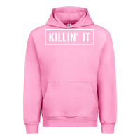 Fuchsia Pink killin' it t Urban Hoodie - linhVisuals