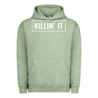 Pigment Oil Green killin' it t Urban Hoodie - linhVisuals