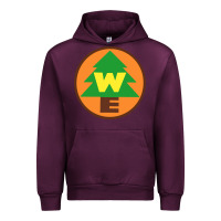 Mauve Wine wilderness explorers Urban Hoodie - linhVisuals