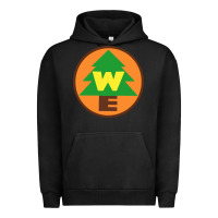 Pigment Black wilderness explorers Urban Hoodie - linhVisuals