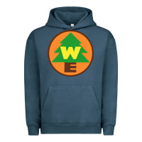 Pigment Midnight Navy wilderness explorers Urban Hoodie - linhVisuals