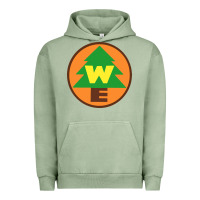 Pigment Oil Green wilderness explorers Urban Hoodie - linhVisuals