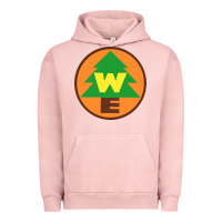 Pigment Salmon wilderness explorers Urban Hoodie - linhVisuals