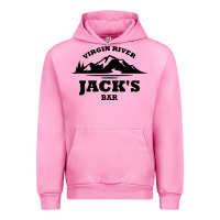 Fuchsia Pink jacks bar virgin river Urban Hoodie - linhVisuals