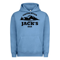 Pigment Pebble Blue jacks bar virgin river Urban Hoodie - linhVisuals