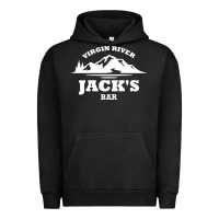 Pigment Black jacks bar virgin river Urban Hoodie - linhVisuals