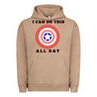 Pigment Burro i can do this all day graphic mens & womens t shirt Urban Hoodie - linhVisuals
