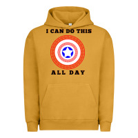 Pigment Peanut Butter i can do this all day graphic mens & womens t shirt Urban Hoodie - linhVisuals