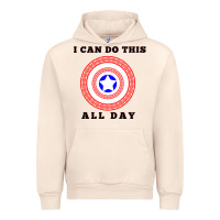 Sandshell i can do this all day graphic mens & womens t shirt Urban Hoodie - linhVisuals