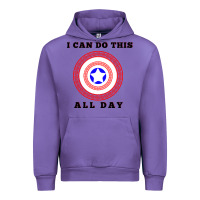 Tulip i can do this all day graphic mens & womens t shirt Urban Hoodie - linhVisuals