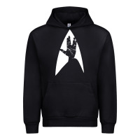 Black live long and prosper Urban Hoodie - linhVisuals