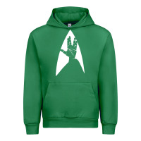 Emerald live long and prosper Urban Hoodie - linhVisuals