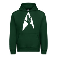 Forest Green live long and prosper Urban Hoodie - linhVisuals