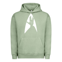 Pigment Oil Green live long and prosper Urban Hoodie - linhVisuals