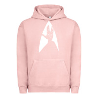 Pigment Salmon live long and prosper Urban Hoodie - linhVisuals