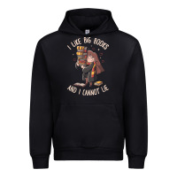 Black i like big books Urban Hoodie - linhVisuals