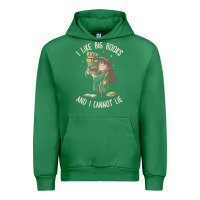 Emerald i like big books Urban Hoodie - linhVisuals