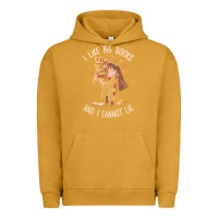 Pigment Peanut Butter i like big books Urban Hoodie - linhVisuals