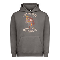 Pigment Tornado i like big books Urban Hoodie - linhVisuals