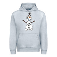 Heather Grey olaf Urban Hoodie - linhVisuals