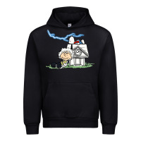 Black back to the peanuts Urban Hoodie - linhVisuals