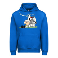 Cobalt back to the peanuts Urban Hoodie - linhVisuals