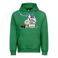 Emerald back to the peanuts Urban Hoodie - linhVisuals