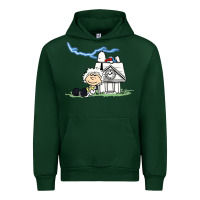 Forest Green back to the peanuts Urban Hoodie - linhVisuals