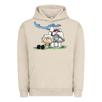 Pigment French Oak back to the peanuts Urban Hoodie - linhVisuals