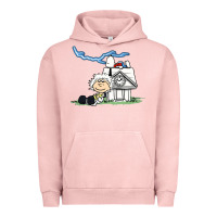 Pigment Salmon back to the peanuts Urban Hoodie - linhVisuals