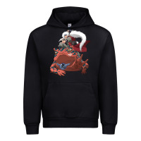 Black jiraiya gamabunta Urban Hoodie - linhVisuals