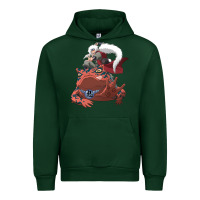Forest Green jiraiya gamabunta Urban Hoodie - linhVisuals