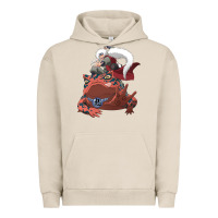 Pigment French Oak jiraiya gamabunta Urban Hoodie - linhVisuals