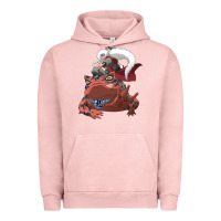 Pigment Salmon jiraiya gamabunta Urban Hoodie - linhVisuals
