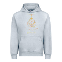 Heather Grey eldenring Urban Hoodie - linhVisuals